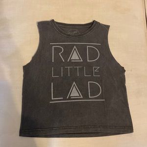 Rad little lad muscle tank